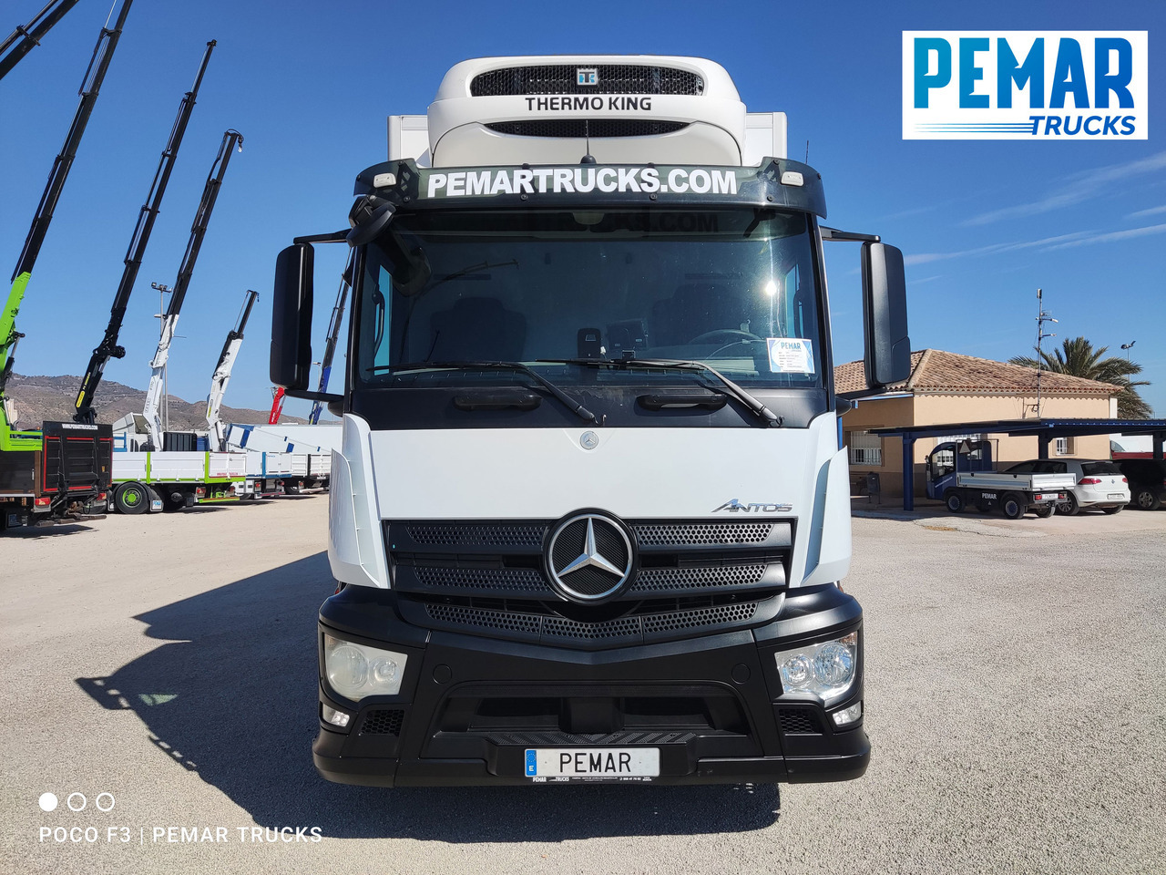 MERCEDES-BENZ MERCEDES BENZ ANTOS 1833 FRIGORIFICO 18T - Refrigerated truck: picture 2 MERCEDES-BENZ MERCEDES BENZ ANTOS 1833 FRIGORIFICO 18T - Refrigerated truck: picture 2