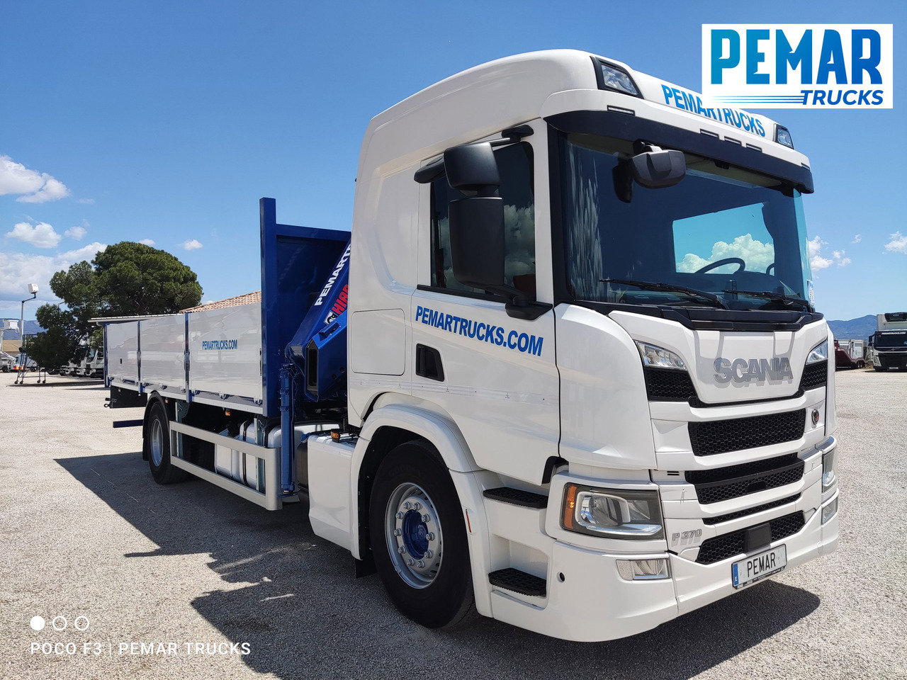 SCANIA P 370 4X2 GRUA CAJA FIJA - Dropside/ Flatbed truck, Crane truck: picture 4 SCANIA P 370 4X2 GRUA CAJA FIJA - Dropside/ Flatbed truck, Crane truck: picture 4