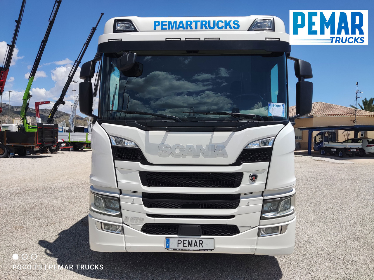 SCANIA P 370 4X2 GRUA CAJA FIJA - Dropside/ Flatbed truck, Crane truck: picture 3 SCANIA P 370 4X2 GRUA CAJA FIJA - Dropside/ Flatbed truck, Crane truck: picture 3