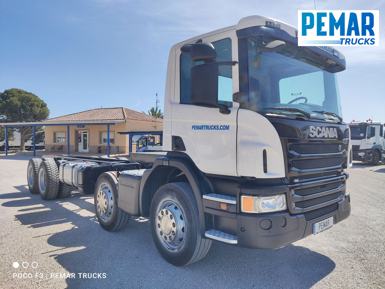 SCANIA P 410 8X4 CHASIS EURO 6 - Cab chassis truck: picture 3 SCANIA P 410 8X4 CHASIS EURO 6 - Cab chassis truck: picture 3
