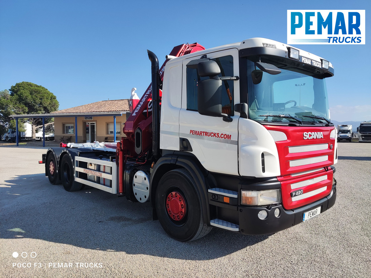 SCANIA P 420 GRUA GANCHO MULTILIFT 6X2 - Crane truck: picture 4 SCANIA P 420 GRUA GANCHO MULTILIFT 6X2 - Crane truck: picture 4