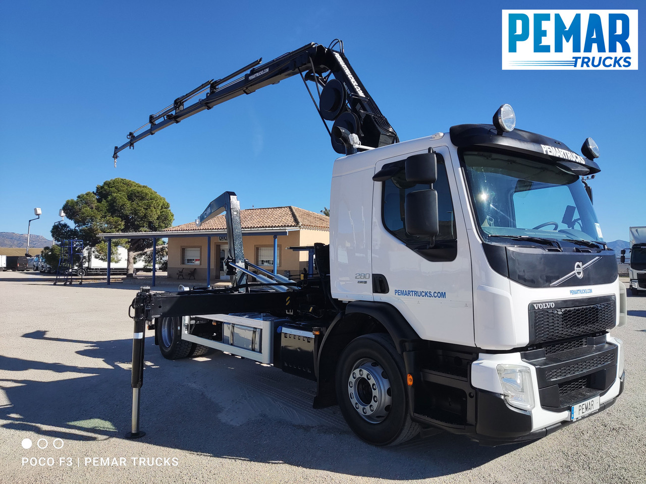 VOLVO FE 280 GRUA MULTILIFT 18T EURO 6 - Tipper, Crane truck: picture 3 VOLVO FE 280 GRUA MULTILIFT 18T EURO 6 - Tipper, Crane truck: picture 3