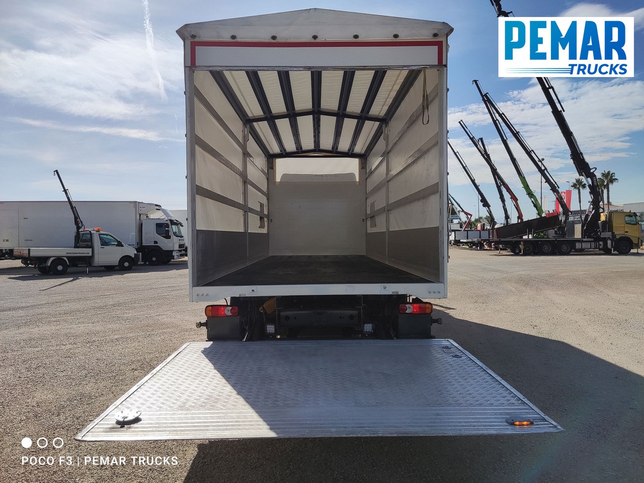 Curtain side truck VOLVO FL 250 SEMITAUTLINER 16T: picture 11