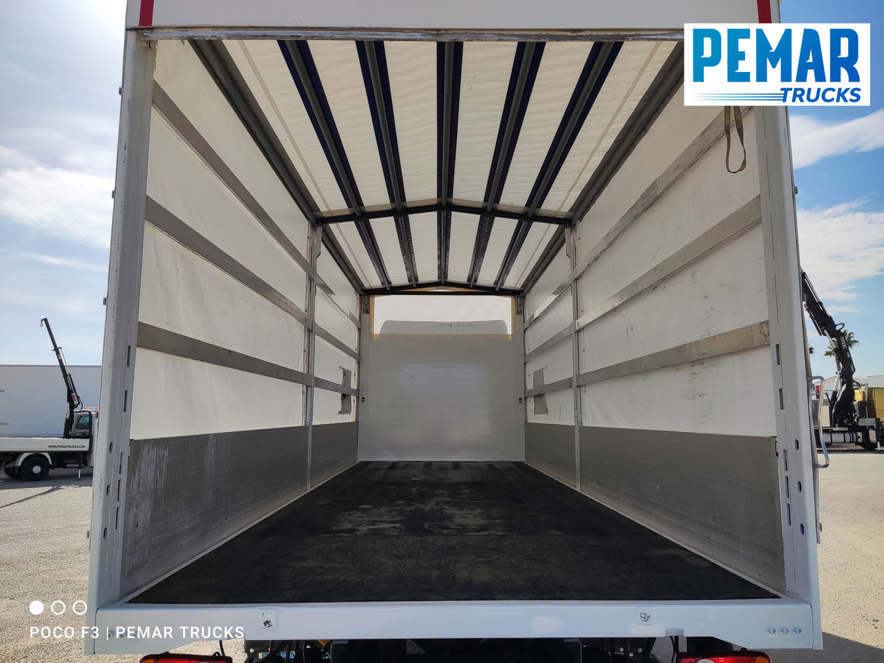 Curtain side truck VOLVO FL 250 SEMITAUTLINER 16T: picture 12