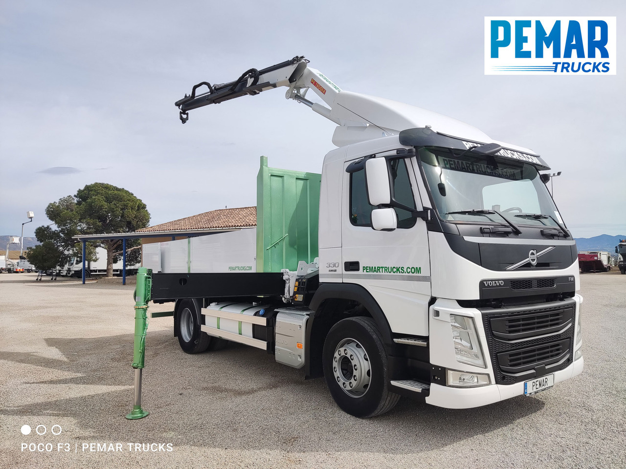 Dropside/ Flatbed truck, Crane truck VOLVO FM 330 4X2 GRUA CAJA FIJA: picture 18 Dropside/ Flatbed truck, Crane truck VOLVO FM 330 4X2 GRUA CAJA FIJA: picture 18