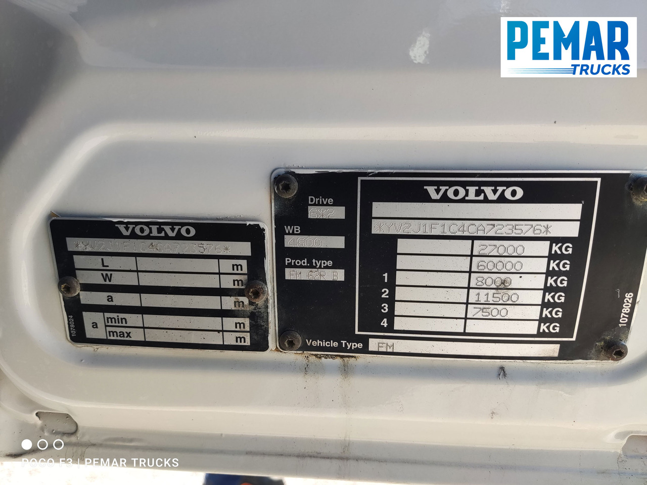 Car transporter truck, Crane truck VOLVO FM 410 6X2 GRUA PORTAMAQUINARIA: picture 27