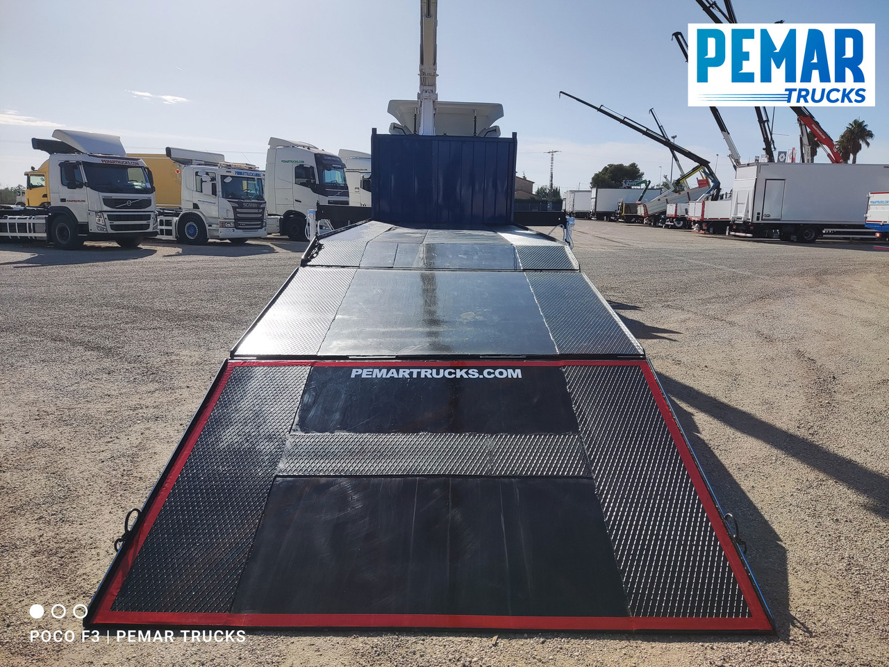 Car transporter truck, Crane truck VOLVO FM 410 6X2 GRUA PORTAMAQUINARIA: picture 16