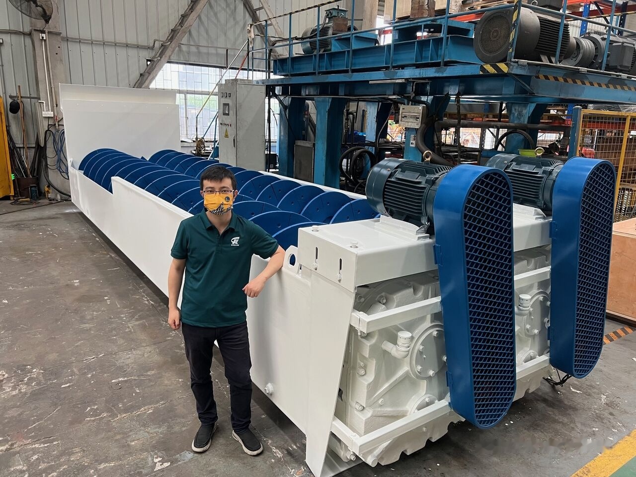 Kinglink TTSW3625 Twin Sand Screw Fine Material Washer - Crusher: picture 4 Kinglink TTSW3625 Twin Sand Screw Fine Material Washer - Crusher: picture 4