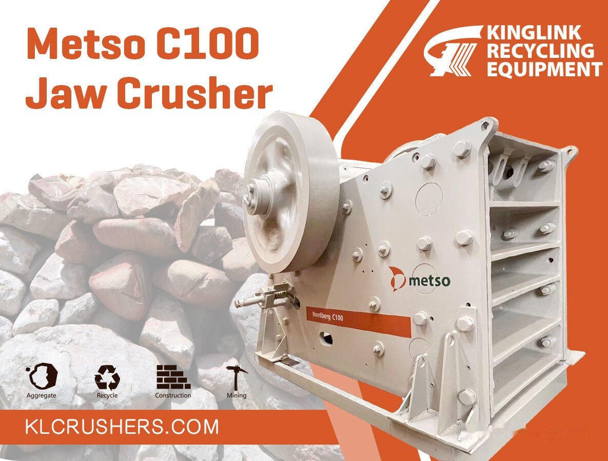 Metso Nordberg C100 Jaw Crusher | Renewed - Jaw crusher: picture 1 Metso Nordberg C100 Jaw Crusher | Renewed - Jaw crusher: picture 1