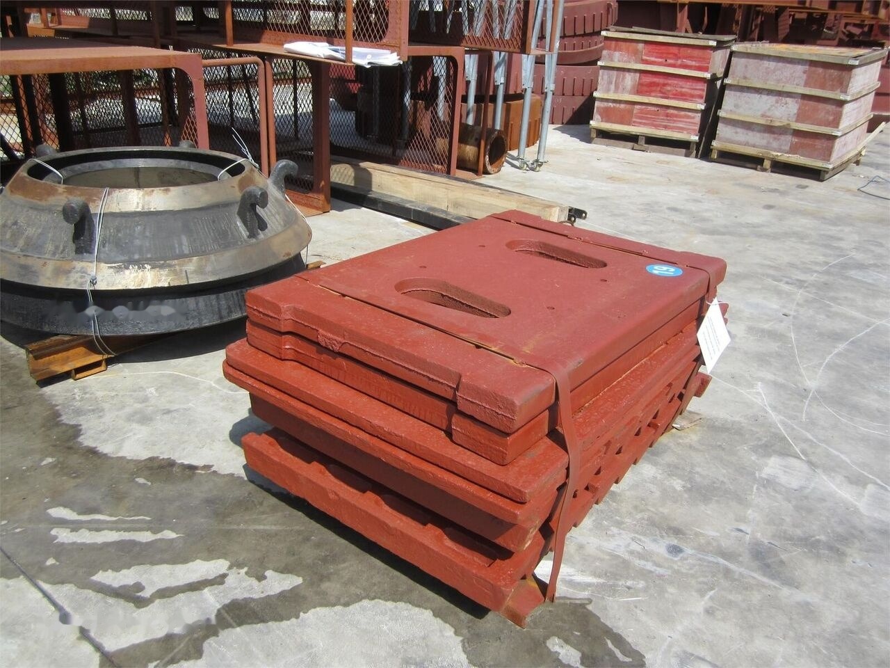 Movable and Fixed Jaw Plates for PE2436 Jaw Crusher - Spare parts for Jaw crusher: picture 2 Movable and Fixed Jaw Plates for PE2436 Jaw Crusher - Spare parts for Jaw crusher: picture 2