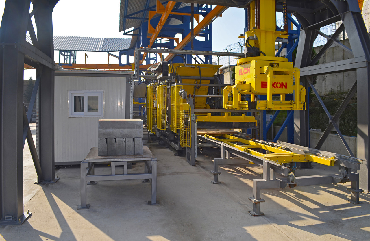 Construction machinery ELKON ELKOBLOCK-S36 FULLY AUTOMATIC SINGLE LAYER Concrete Block Machine: picture 6 Construction machinery ELKON ELKOBLOCK-S36 FULLY AUTOMATIC SINGLE LAYER Concrete Block Machine: picture 6