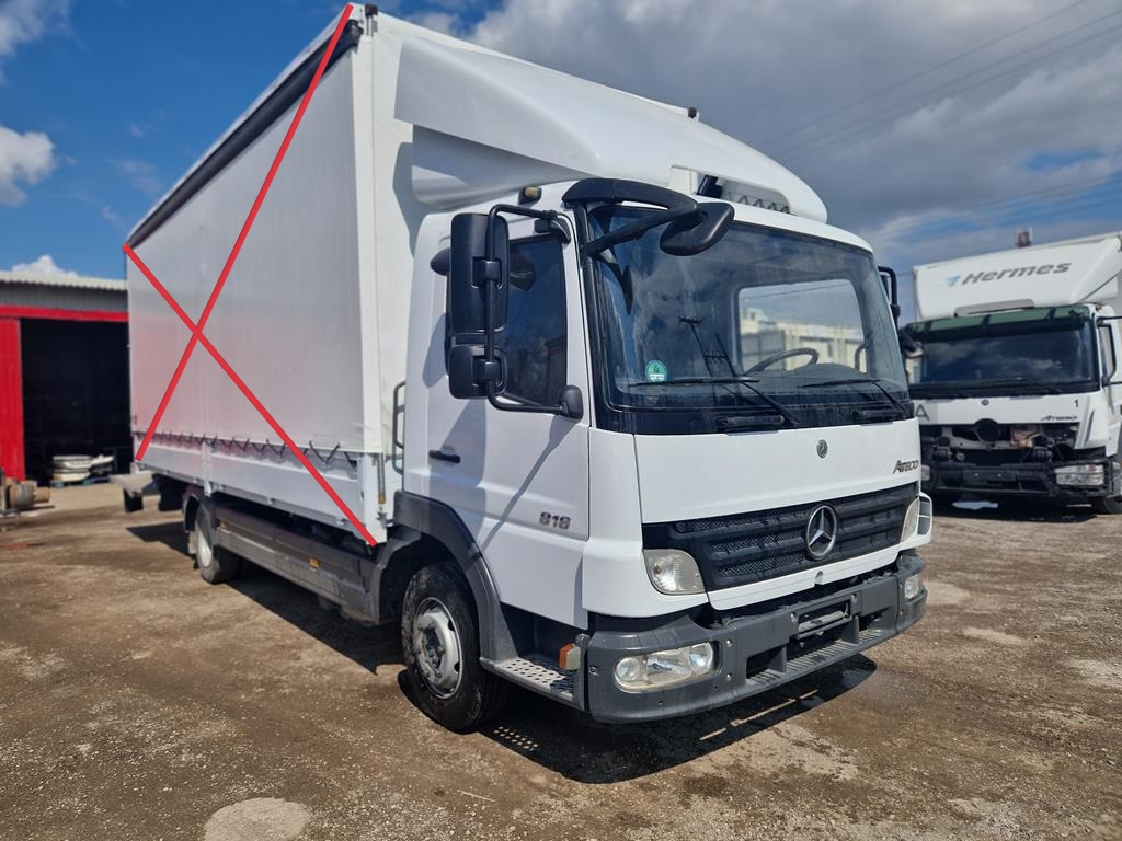 MERCEDES-BENZ ATEGO 816 - Curtain side truck: picture 2 MERCEDES-BENZ ATEGO 816 - Curtain side truck: picture 2