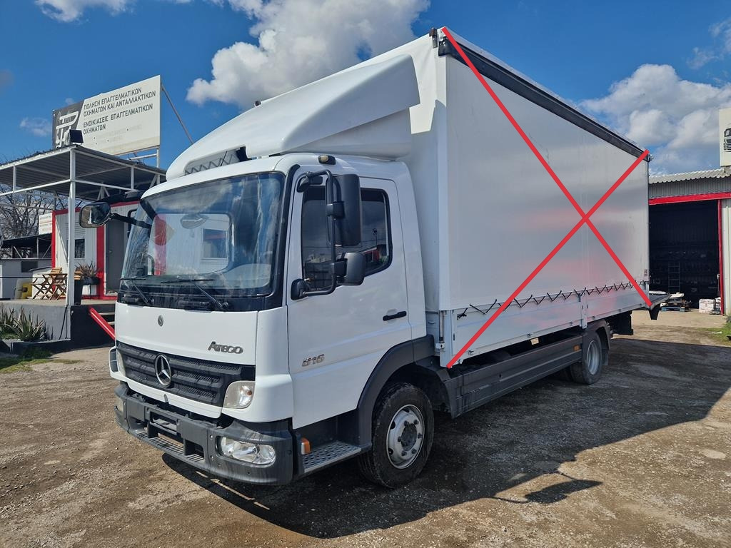 MERCEDES-BENZ ATEGO 816 - Curtain side truck: picture 1 MERCEDES-BENZ ATEGO 816 - Curtain side truck: picture 1