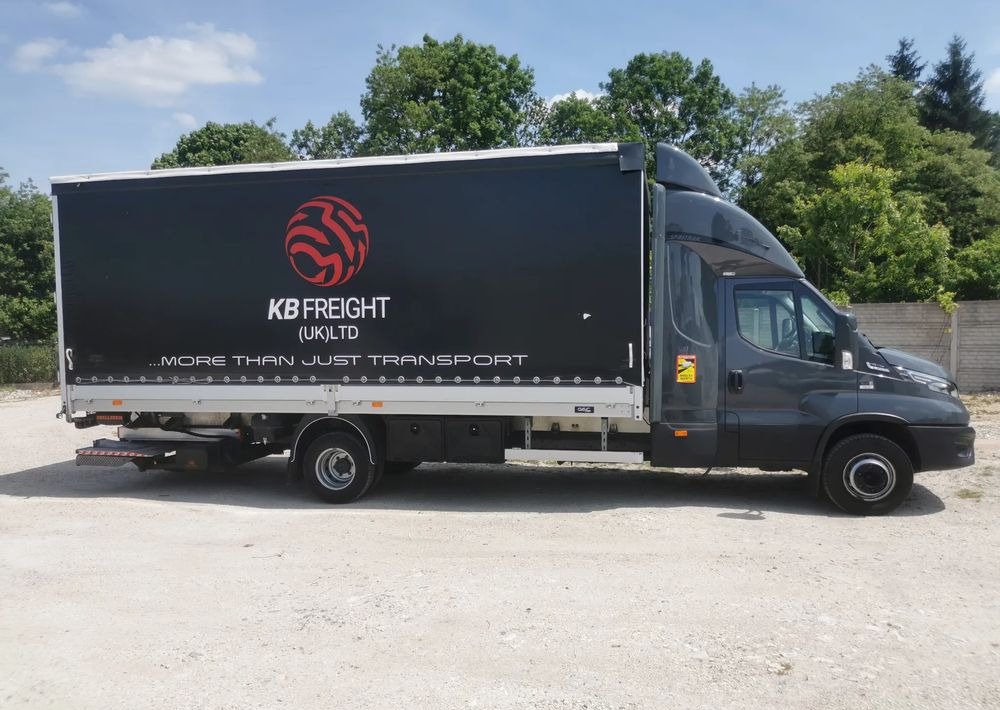 Iveco Daily 72-180 na Gwarancji Burtofirana15pal Dach suwany Winda 1.5T Pneumatyka 70C18 automat Hi-Matic - Curtain side truck: picture 2 Iveco Daily 72-180 na Gwarancji Burtofirana15pal Dach suwany Winda 1.5T Pneumatyka 70C18 automat Hi-Matic - Curtain side truck: picture 2