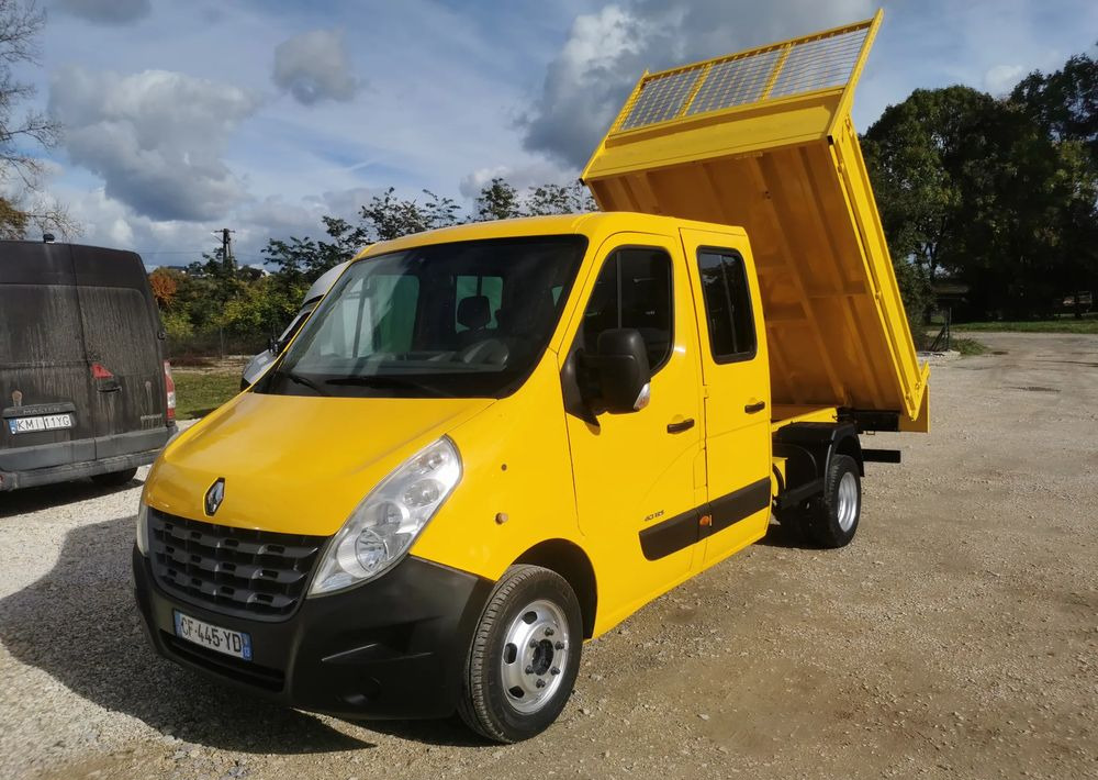 Renault Master 125dCi Brygadówka wywrotka Bliźniak kiper doka 7-osobowa Hak - Tipper van: picture 1 Renault Master 125dCi Brygadówka wywrotka Bliźniak kiper doka 7-osobowa Hak - Tipper van: picture 1