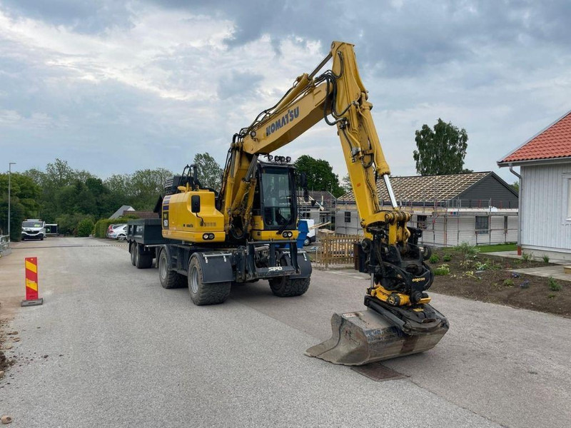 Komatsu PW160-11EO - Wheel excavator: picture 3 Komatsu PW160-11EO - Wheel excavator: picture 3