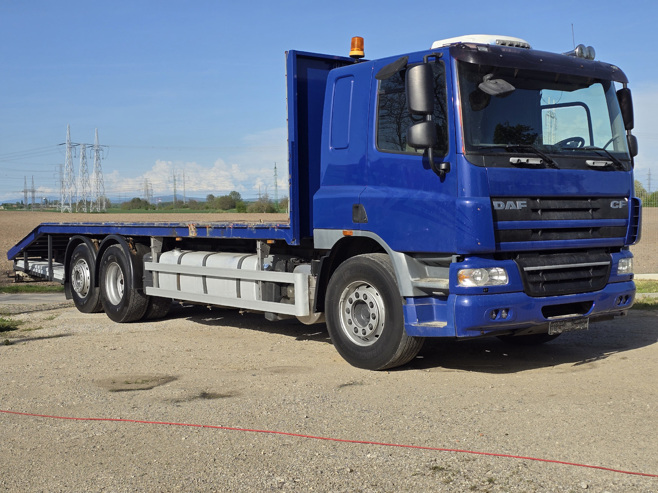 DAF CF 360 MACHINE TRANSPORTER SPECIAL PRICE ONLY THIS YEAR - Car transporter truck: picture 2 DAF CF 360 MACHINE TRANSPORTER SPECIAL PRICE ONLY THIS YEAR - Car transporter truck: picture 2