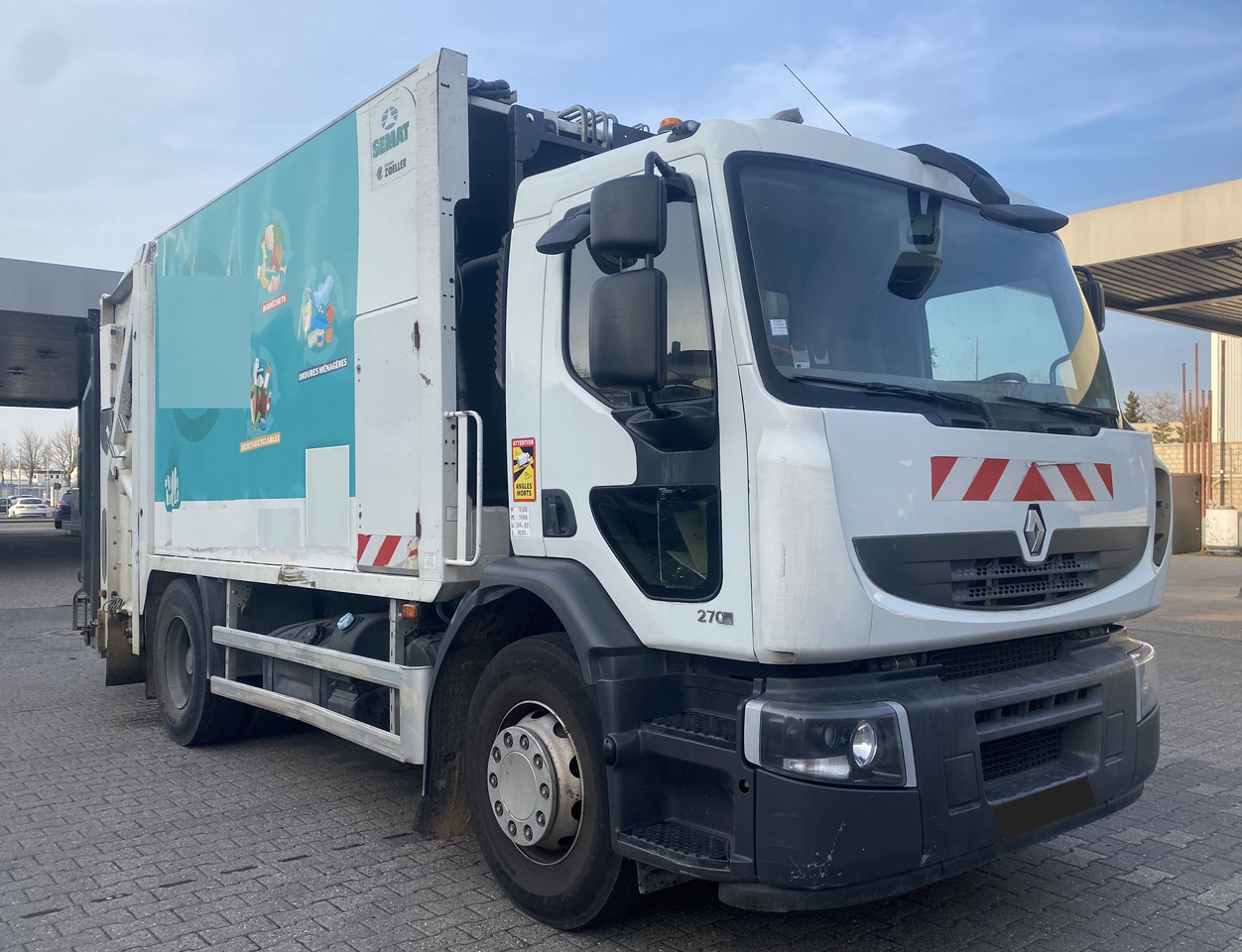 Renault Premium 270.19 DXi Müllwagen Garbage Truck Euro5 New Model - Refuse truck: picture 1 Renault Premium 270.19 DXi Müllwagen Garbage Truck Euro5 New Model - Refuse truck: picture 1