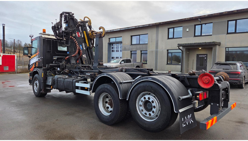 Scania P114 6X2*4 340 Jonsered 100Z - Hook lift truck, Crane truck: picture 4 Scania P114 6X2*4 340 Jonsered 100Z - Hook lift truck, Crane truck: picture 4