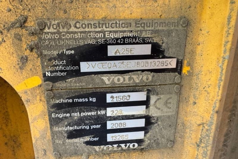 Volvo A 25 E (On Transport) - Articulated dump truck: picture 2 Volvo A 25 E (On Transport) - Articulated dump truck: picture 2
