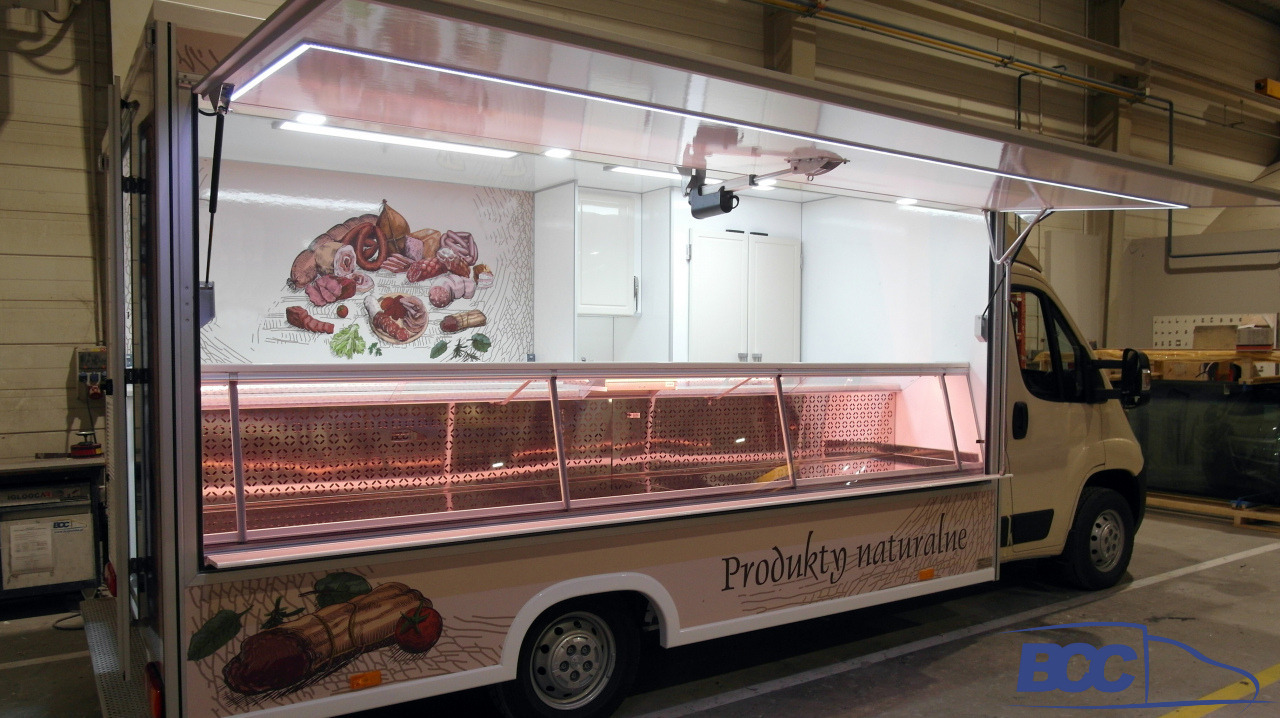 BCC POLSKA - FOOD TRUCK - MOBILNY SKLEP MIĘSNY PEUGEOT BOXER - Food truck: picture 5 BCC POLSKA - FOOD TRUCK - MOBILNY SKLEP MIĘSNY PEUGEOT BOXER - Food truck: picture 5