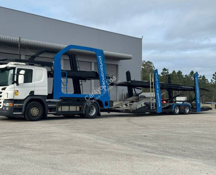 Scania P 450 - Car transporter truck: picture 1 Scania P 450 - Car transporter truck: picture 1