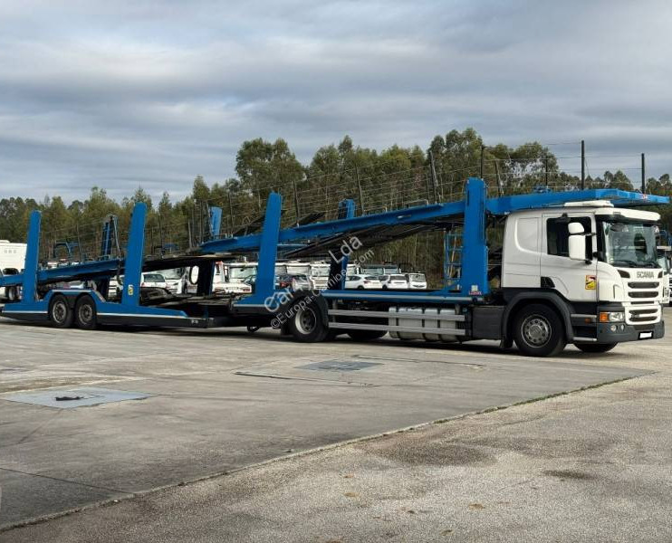 Scania P 450 - Car transporter truck: picture 2 Scania P 450 - Car transporter truck: picture 2