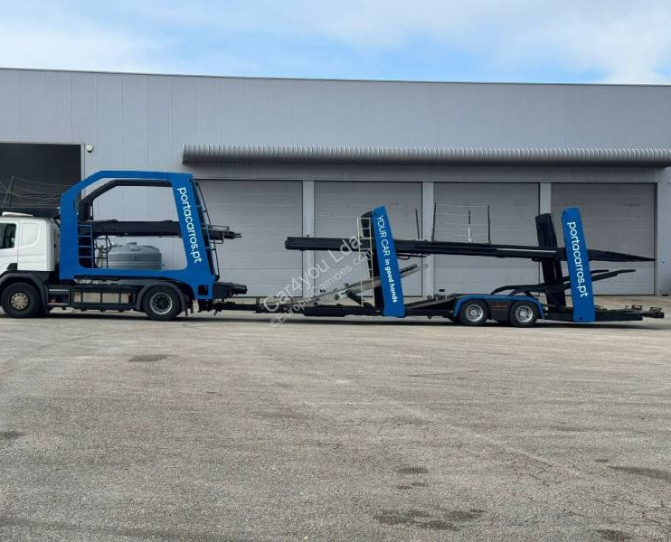 Scania P 450 - Car transporter truck: picture 3 Scania P 450 - Car transporter truck: picture 3