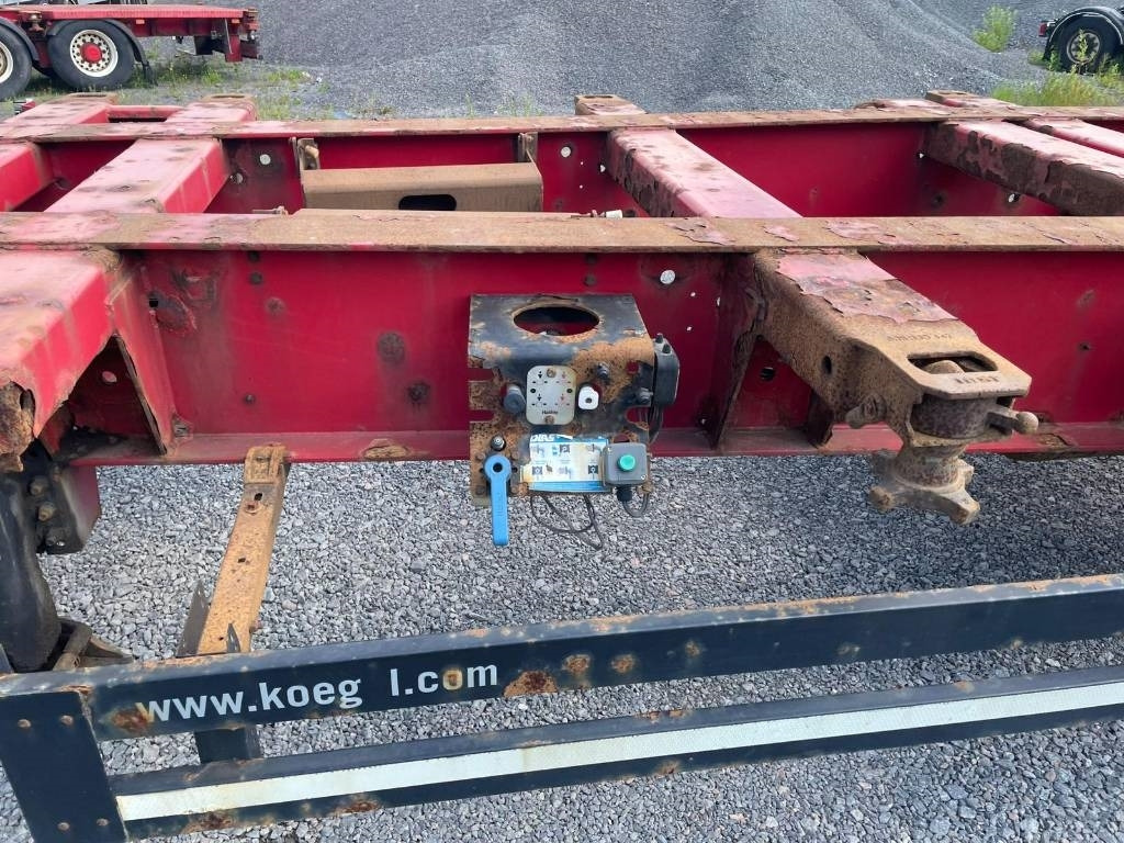 Kögel Hanhenkaula konttivaunu, HCT mitat - Container transporter/ Swap body semi-trailer: picture 2 Kögel Hanhenkaula konttivaunu, HCT mitat - Container transporter/ Swap body semi-trailer: picture 2