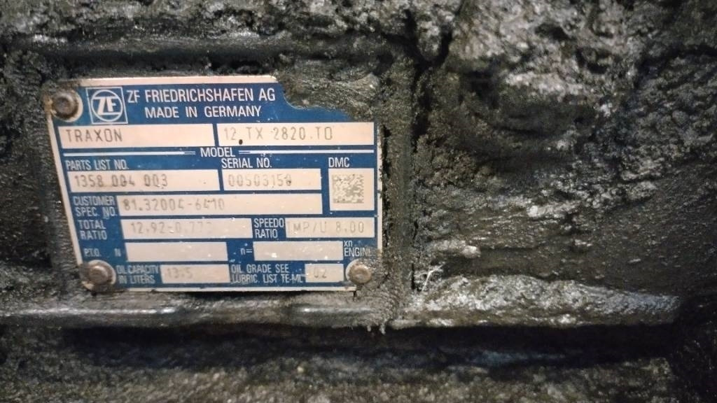 MAN ZF Traxon 12TX2820 TO - Gearbox for Truck: picture 4 MAN ZF Traxon 12TX2820 TO - Gearbox for Truck: picture 4