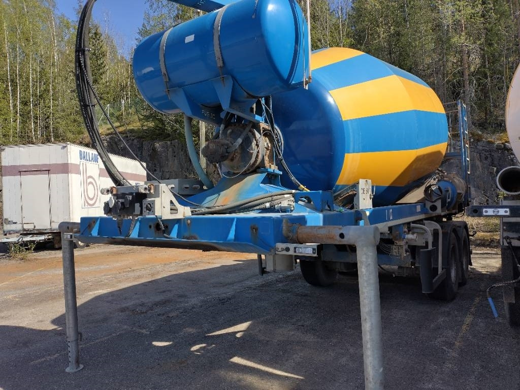 MOL Debuf 12 M3 mixeri - Concrete mixer semi-trailer: picture 2 MOL Debuf 12 M3 mixeri - Concrete mixer semi-trailer: picture 2