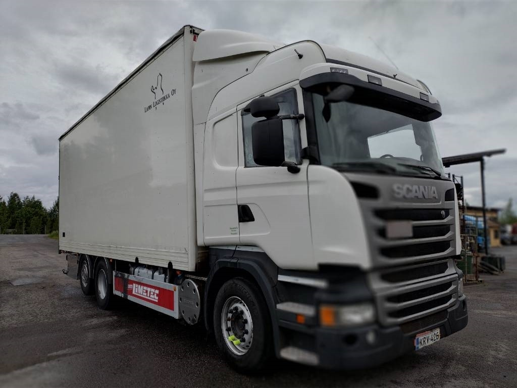 Scania R480 6x2 limetec kokosivuauk kori,liukukatto - Box truck: picture 2 Scania R480 6x2 limetec kokosivuauk kori,liukukatto - Box truck: picture 2