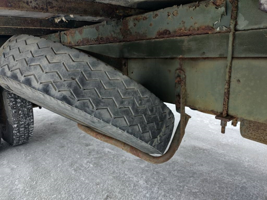 Dropside/ Flatbed truck Sisu Karhu rahtilava ja ulosotto: picture 11