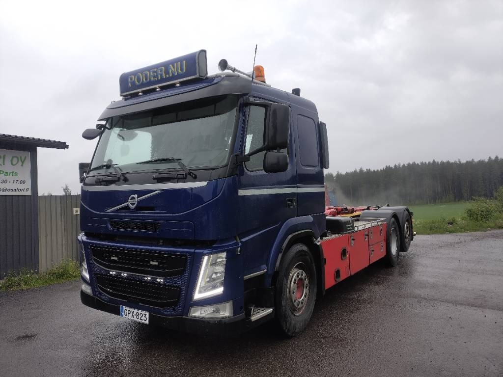 Volvo FM450 6x2 ohj.teli, Multilift koukkulaite - Hook lift truck: picture 2 Volvo FM450 6x2 ohj.teli, Multilift koukkulaite - Hook lift truck: picture 2