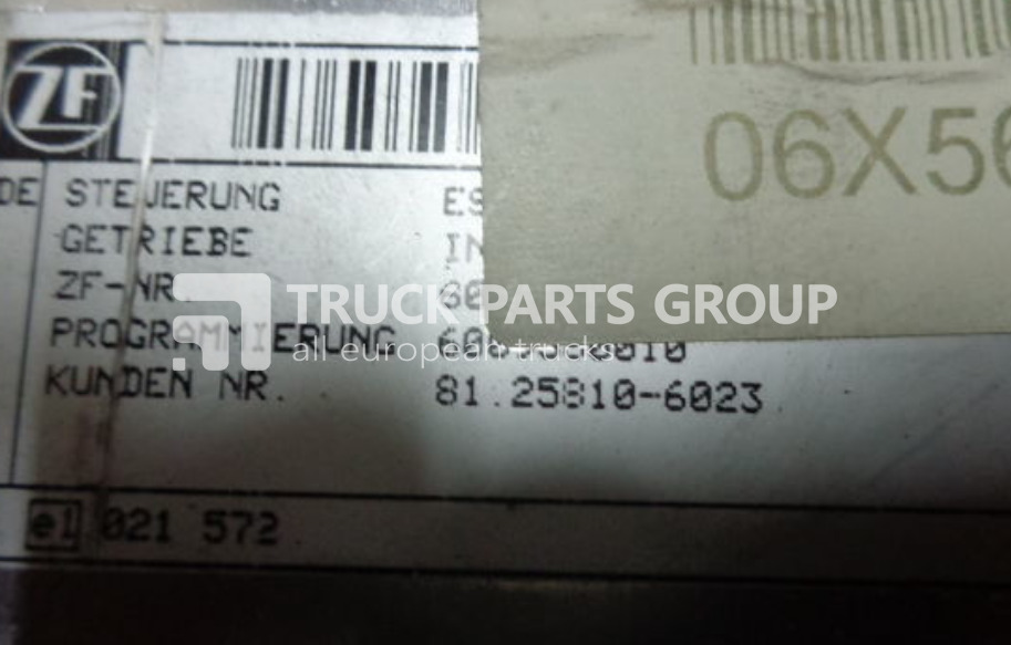 MAN TGA, TGX, EURO3 EURO4, EURO5 ECU intarder, retarder control unit control unit - ECU for Truck: picture 2 MAN TGA, TGX, EURO3 EURO4, EURO5 ECU intarder, retarder control unit control unit - ECU for Truck: picture 2