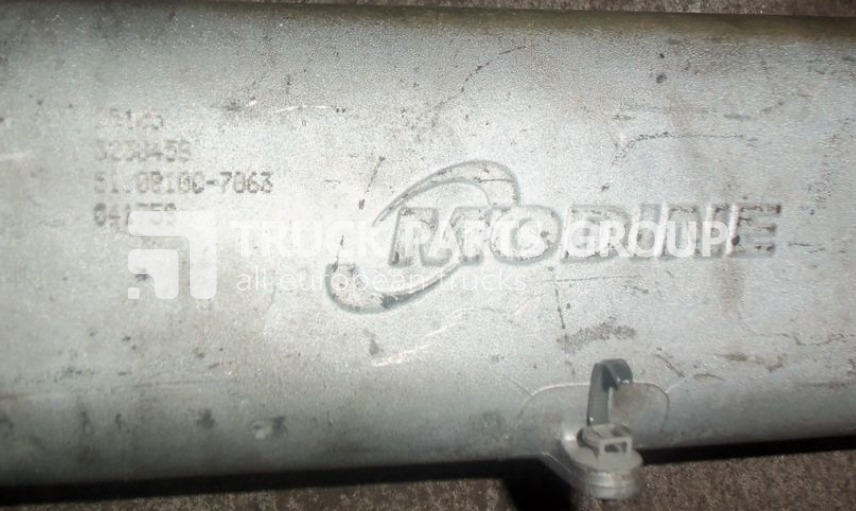 MAN TGA, TGX, EURO3, EURO4, EURO5 emission Exhaust gas recirculation cooling pipe - EGR cooler for Truck: picture 2 MAN TGA, TGX, EURO3, EURO4, EURO5 emission Exhaust gas recirculation cooling pipe - EGR cooler for Truck: picture 2