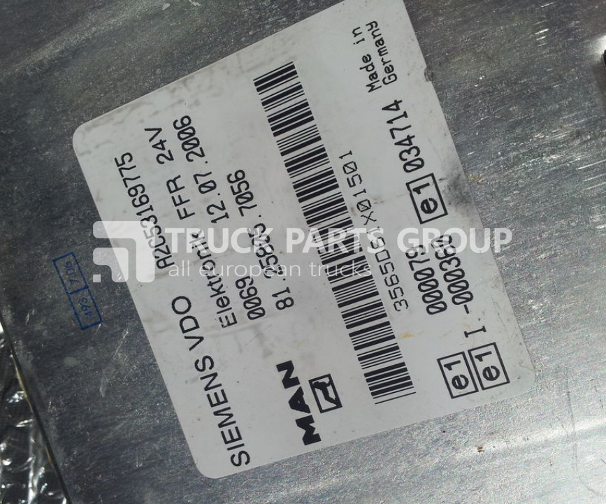 MAN TGA, TGX, TGS ignition set, ALL SET, plug and play, ECU (engine control unit - ECU for Truck: picture 2 MAN TGA, TGX, TGS ignition set, ALL SET, plug and play, ECU (engine control unit - ECU for Truck: picture 2