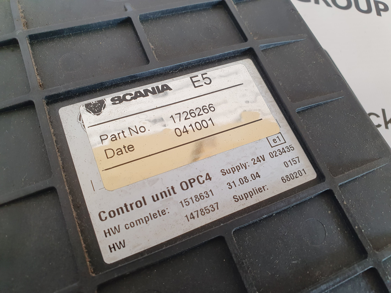 SCANIA T, P, G, L, R series OPC4, ECU, GMS control unit, 1726266, 15186 control unit - ECU for Truck: picture 4 SCANIA T, P, G, L, R series OPC4, ECU, GMS control unit, 1726266, 15186 control unit - ECU for Truck: picture 4