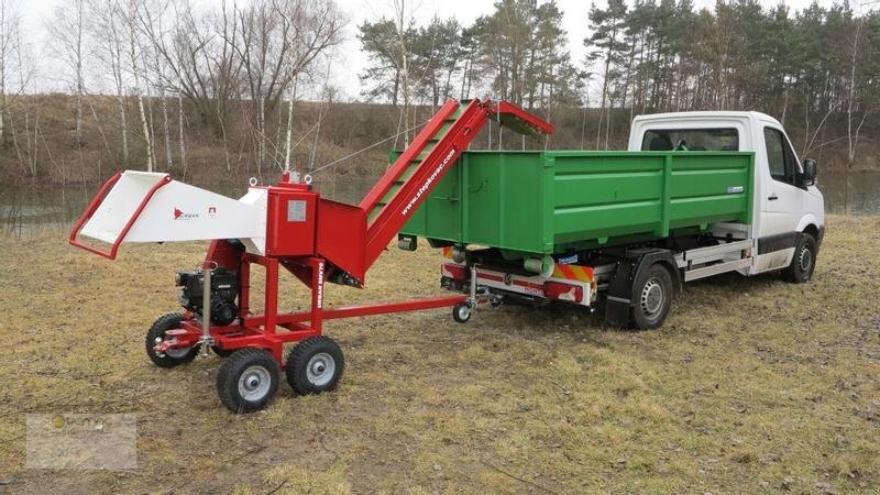 Vemac SMV70 Häcksler Holzhäcksler Holzschredder Benzin Motor Anhän - Wood chipper: picture 1 Vemac SMV70 Häcksler Holzhäcksler Holzschredder Benzin Motor Anhän - Wood chipper: picture 1