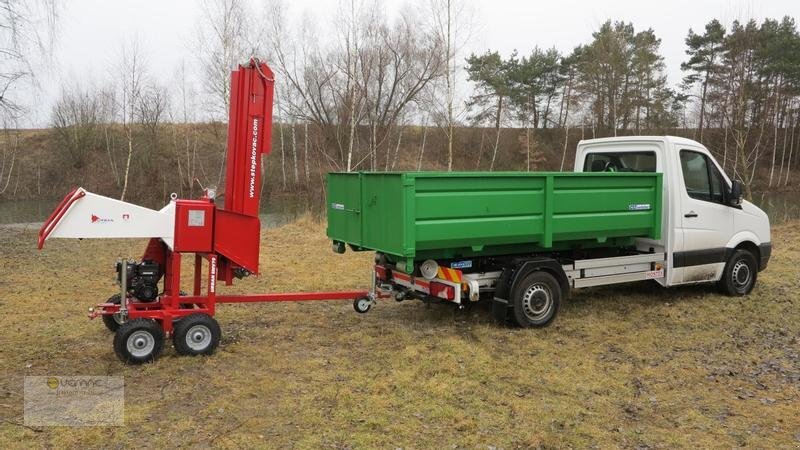 New Wood chipper Vemac SMV70 Häcksler Holzhäcksler Holzschredder Benzin Motor Anhän: picture 14