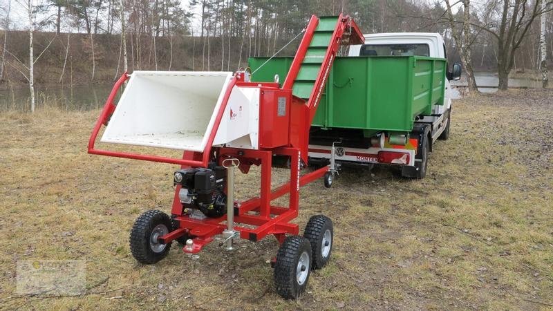 Vemac SMV70 Häcksler Holzhäcksler Holzschredder Benzin Motor Anhän - Wood chipper: picture 2 Vemac SMV70 Häcksler Holzhäcksler Holzschredder Benzin Motor Anhän - Wood chipper: picture 2
