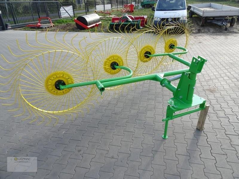 New Tedder/ Rake Vemac Sternradwender Sternradschwader Sternwender Sternschwader Schwader Heuwender Wender Heu NEU: picture 9