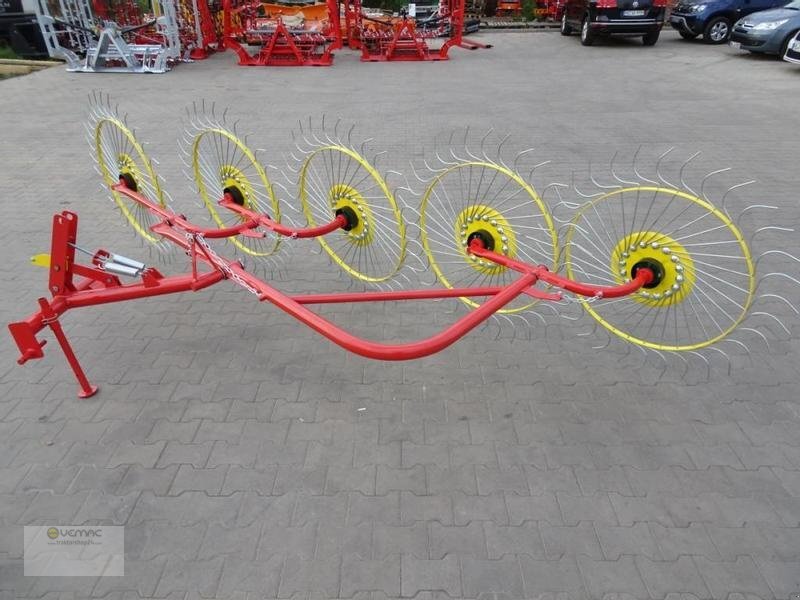 New Tedder/ Rake Vemac Sternschwader Sternwender Sternheuwender Sternschwader Z213-1 Schwader Heuwender Wender NEU: picture 7