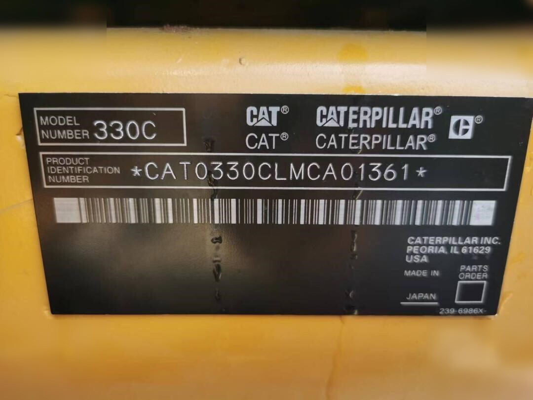 CATERPILLAR 330C - Crawler excavator: picture 5 CATERPILLAR 330C - Crawler excavator: picture 5