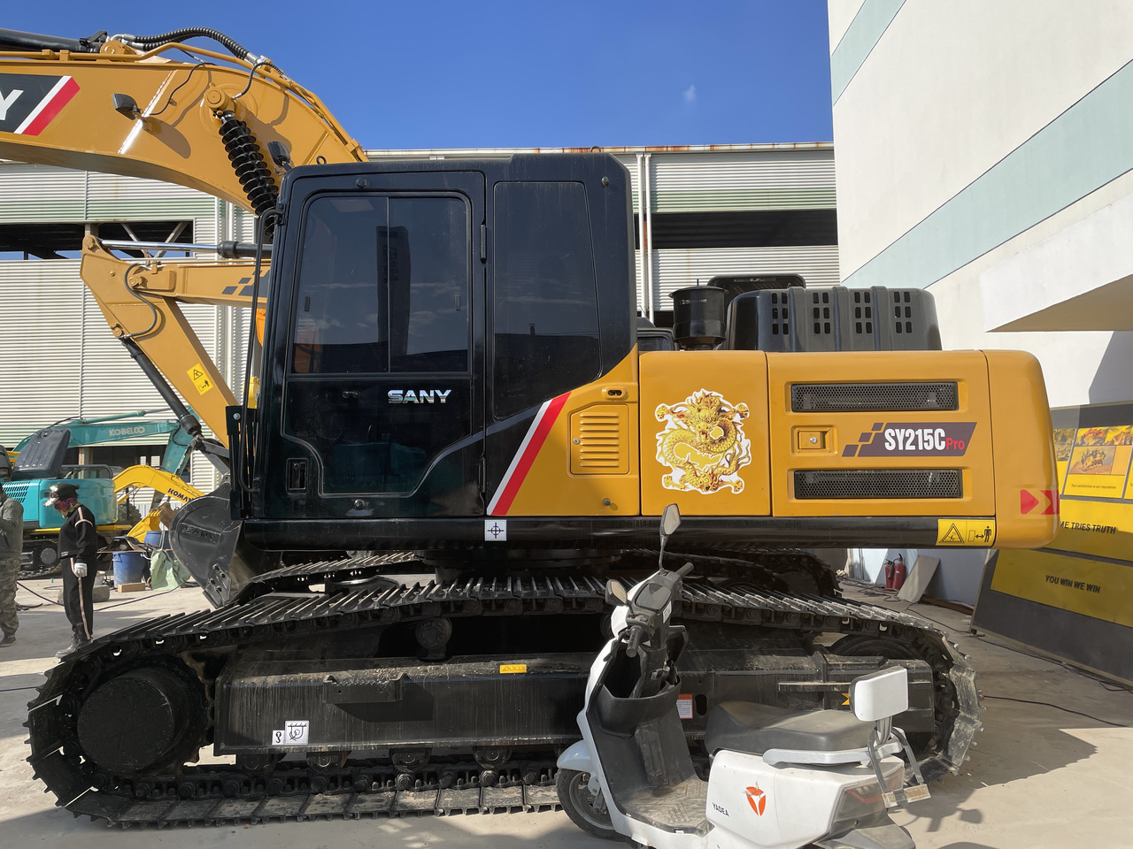 SANY SY215C - Crawler excavator: picture 1 SANY SY215C - Crawler excavator: picture 1