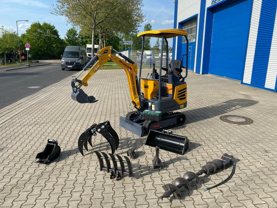 Minibagger BK1250JS + Zubehör *INKL.19% MWST*KUBOTA*BERGER KRAUS*JOYSTICK*SOFORT!* - Mini excavator: picture 2 Minibagger BK1250JS + Zubehör *INKL.19% MWST*KUBOTA*BERGER KRAUS*JOYSTICK*SOFORT!* - Mini excavator: picture 2