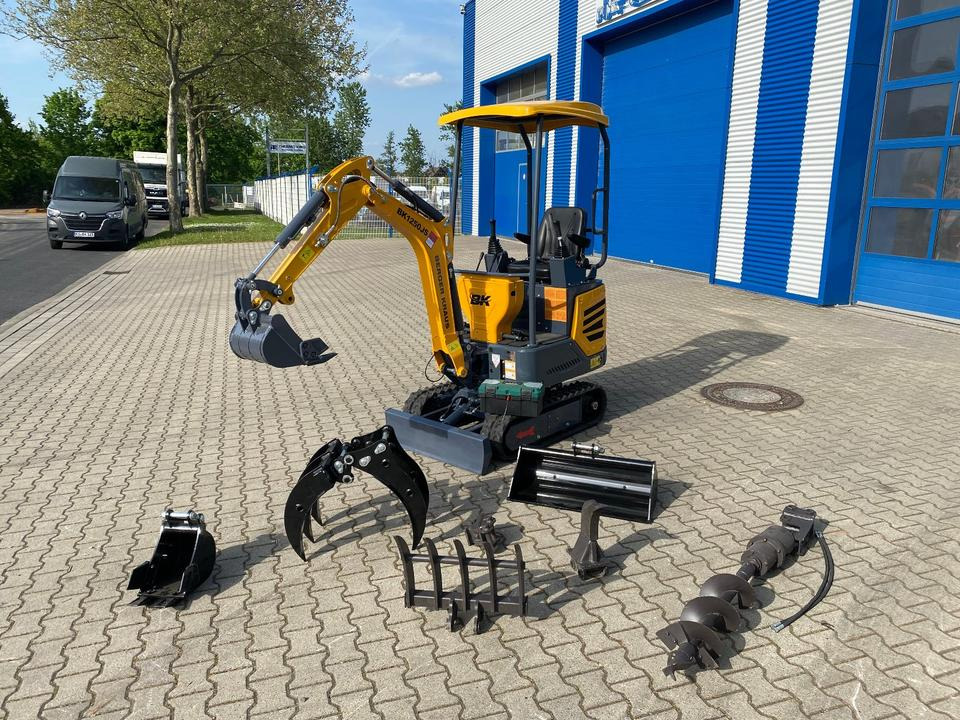 Minibagger BK1250JS + Zubehör *INKL.19% MWST*KUBOTA*BERGER KRAUS*JOYSTICK*SOFORT!* - Mini excavator: picture 1 Minibagger BK1250JS + Zubehör *INKL.19% MWST*KUBOTA*BERGER KRAUS*JOYSTICK*SOFORT!* - Mini excavator: picture 1