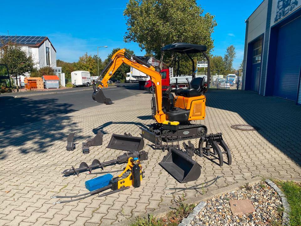 Minibagger BK1300JSR + Zubehör *INKL.19% MWST*BERGER KRAUS*KUBOTA*JOYSTICK*SCHENKWARM*SOFORT!* - Mini excavator: picture 1 Minibagger BK1300JSR + Zubehör *INKL.19% MWST*BERGER KRAUS*KUBOTA*JOYSTICK*SCHENKWARM*SOFORT!* - Mini excavator: picture 1