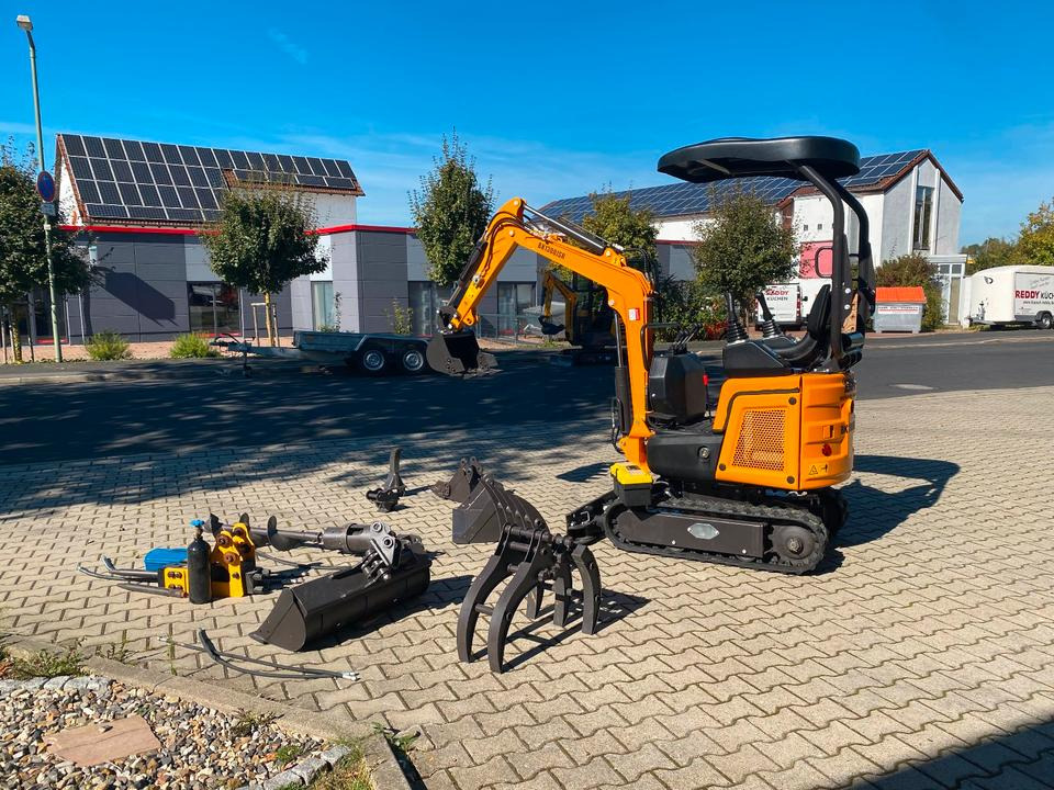 Minibagger BK1300JSR + Zubehör *INKL.19% MWST*BERGER KRAUS*KUBOTA*JOYSTICK*SCHENKWARM*SOFORT!* - Mini excavator: picture 3 Minibagger BK1300JSR + Zubehör *INKL.19% MWST*BERGER KRAUS*KUBOTA*JOYSTICK*SCHENKWARM*SOFORT!* - Mini excavator: picture 3
