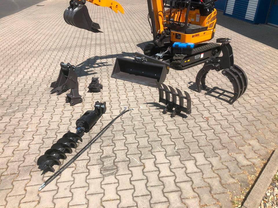 Minibagger BK1700JS + Zubehör *INKL.19% MWST*BERGER KRAUS*KUBOTA*JOYST*SOFORT! - Mini excavator: picture 3 Minibagger BK1700JS + Zubehör *INKL.19% MWST*BERGER KRAUS*KUBOTA*JOYST*SOFORT! - Mini excavator: picture 3